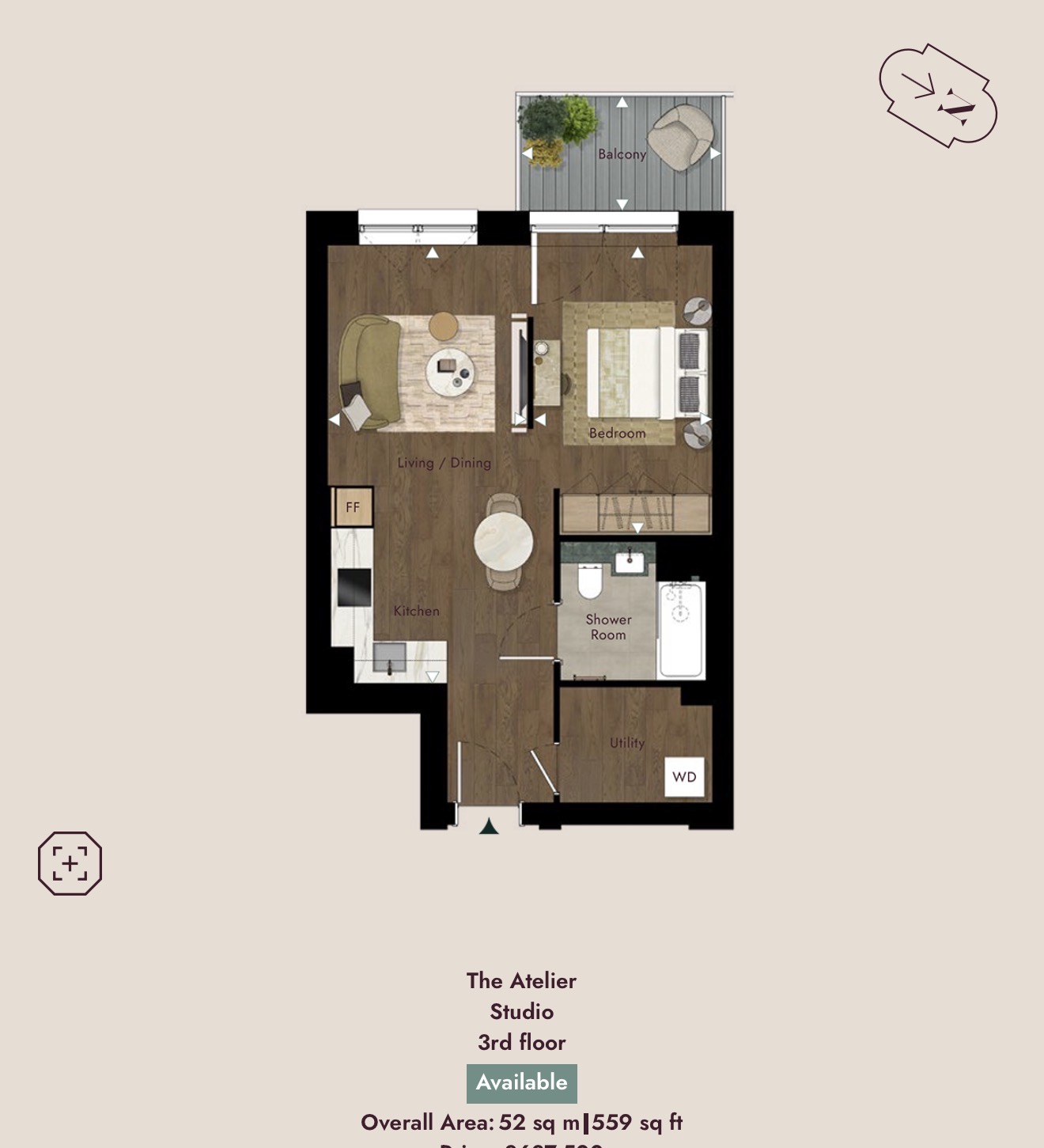 Chelsea Finery, Lots Road, London floorplan