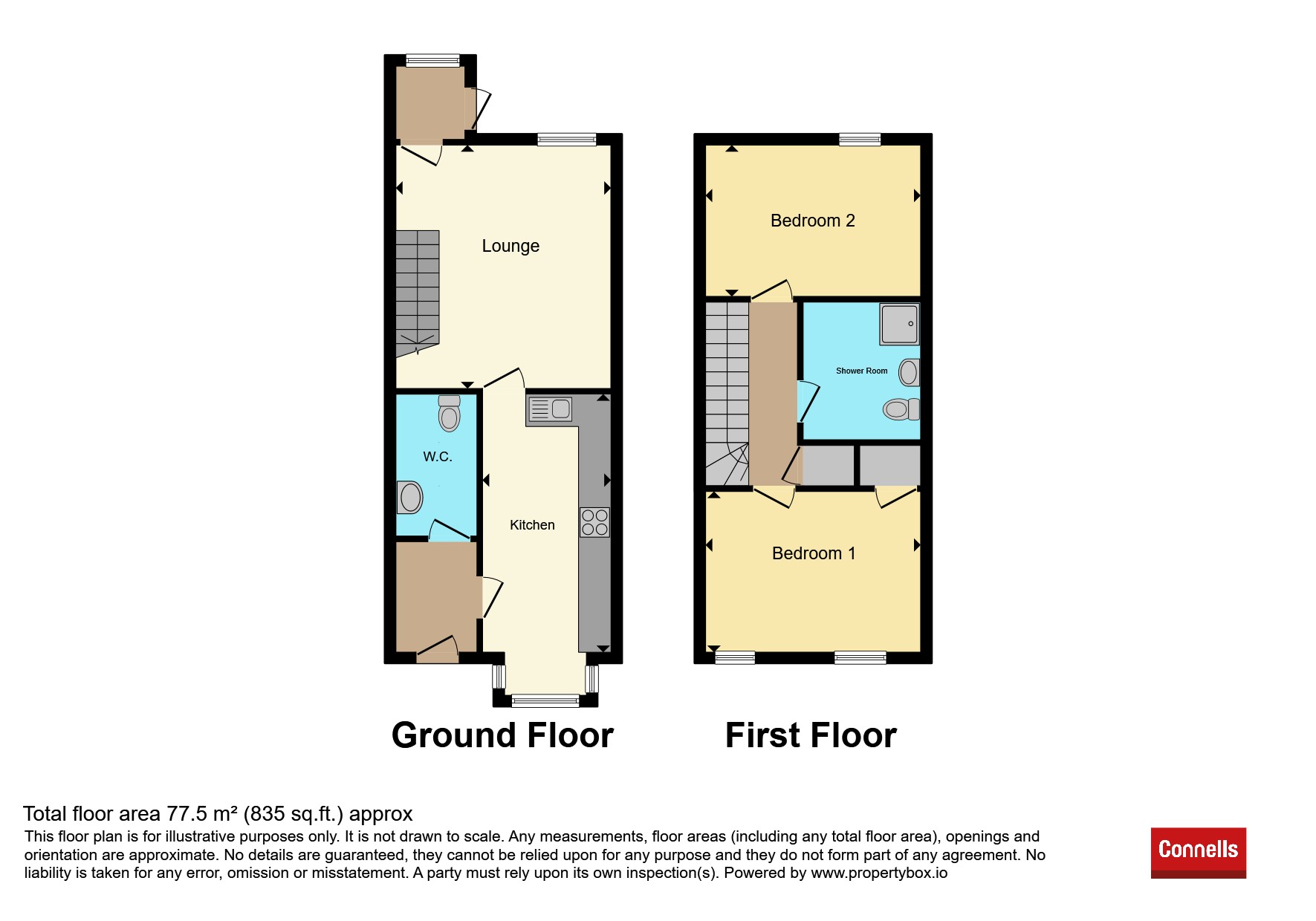 2, The Village Mews, Regis Road, Wolverhampton floorplan