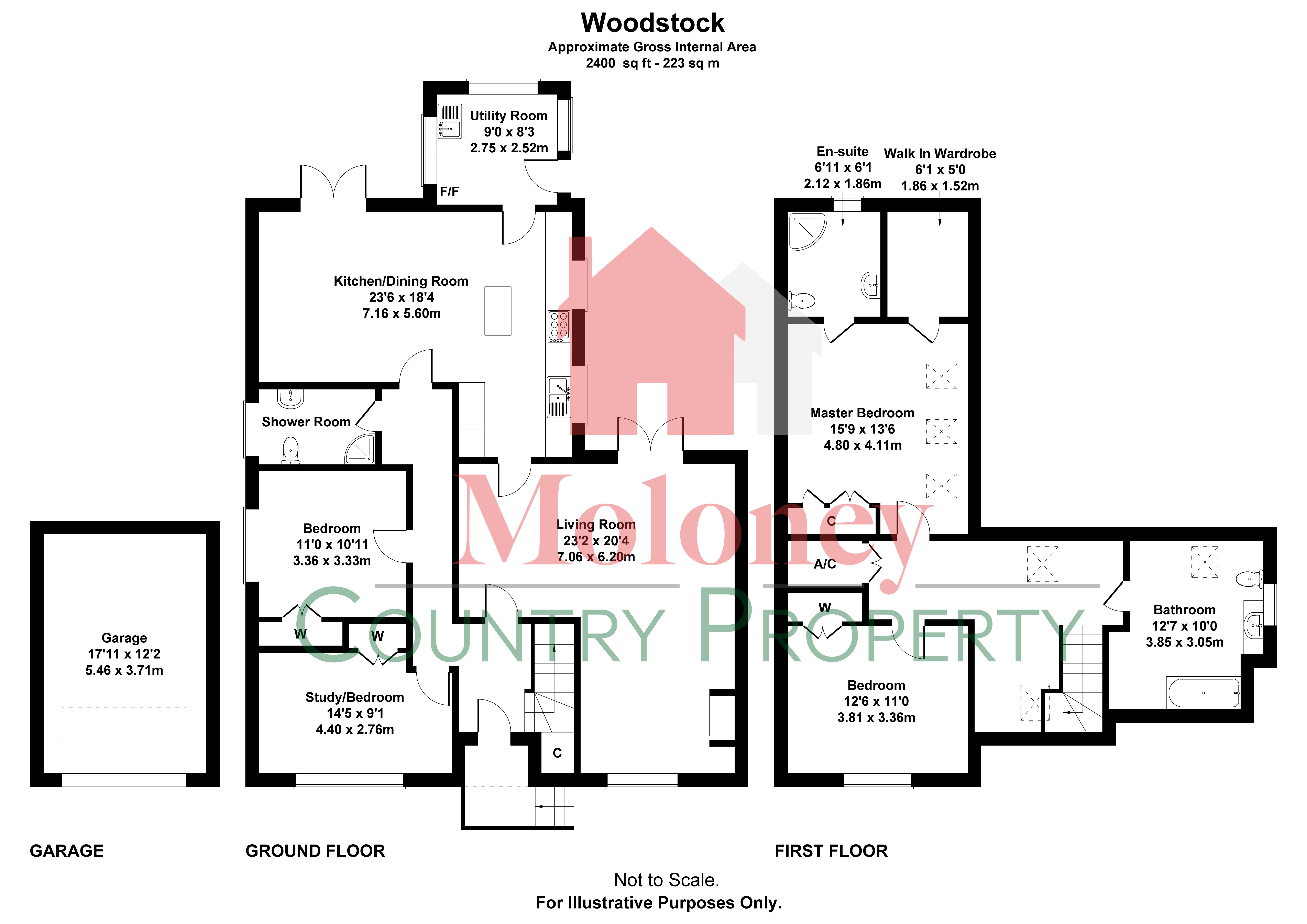 Woodstock, Cackle Street, Rye floorplan