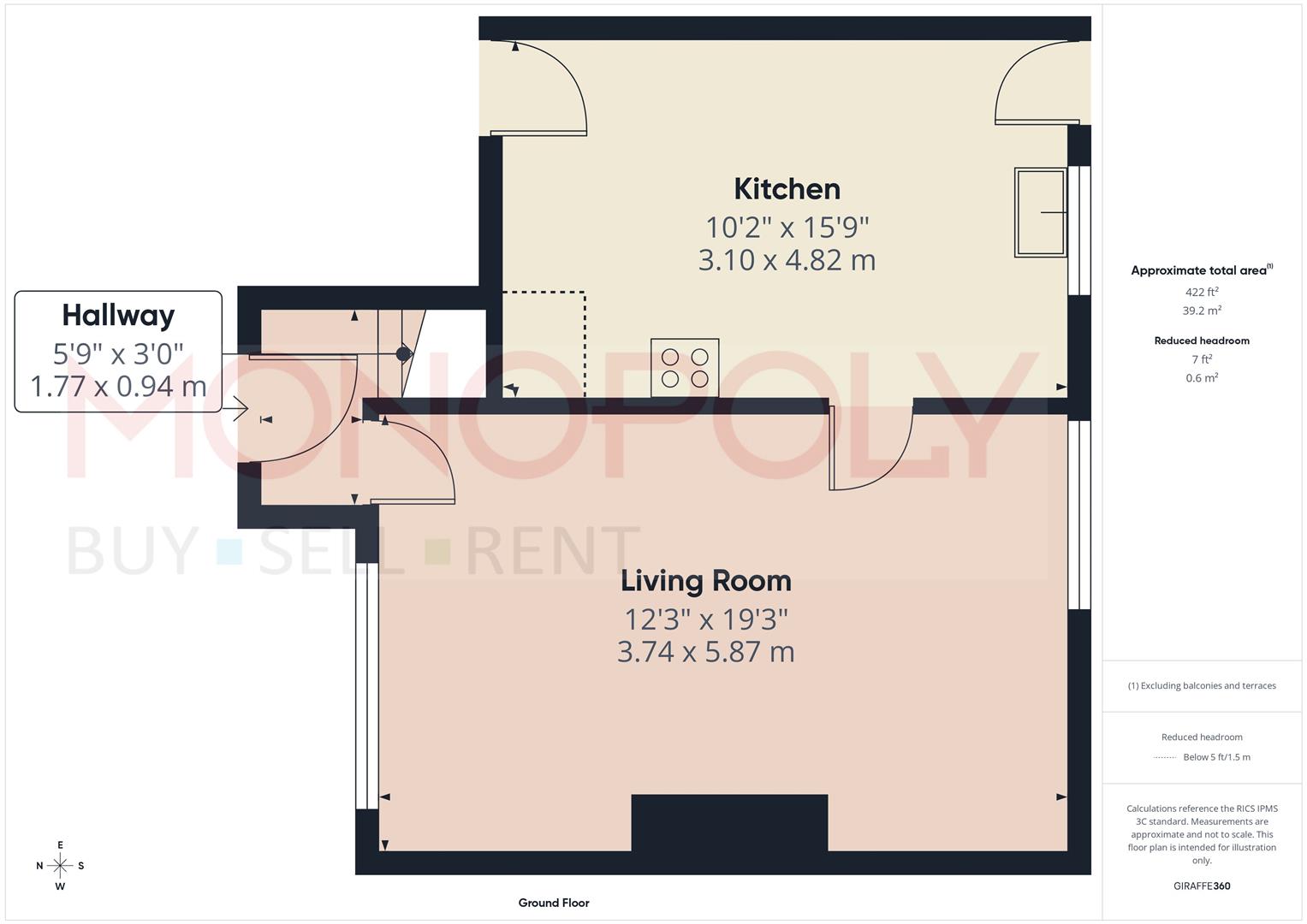 3, Heol Caradoc, Wrexham floorplan