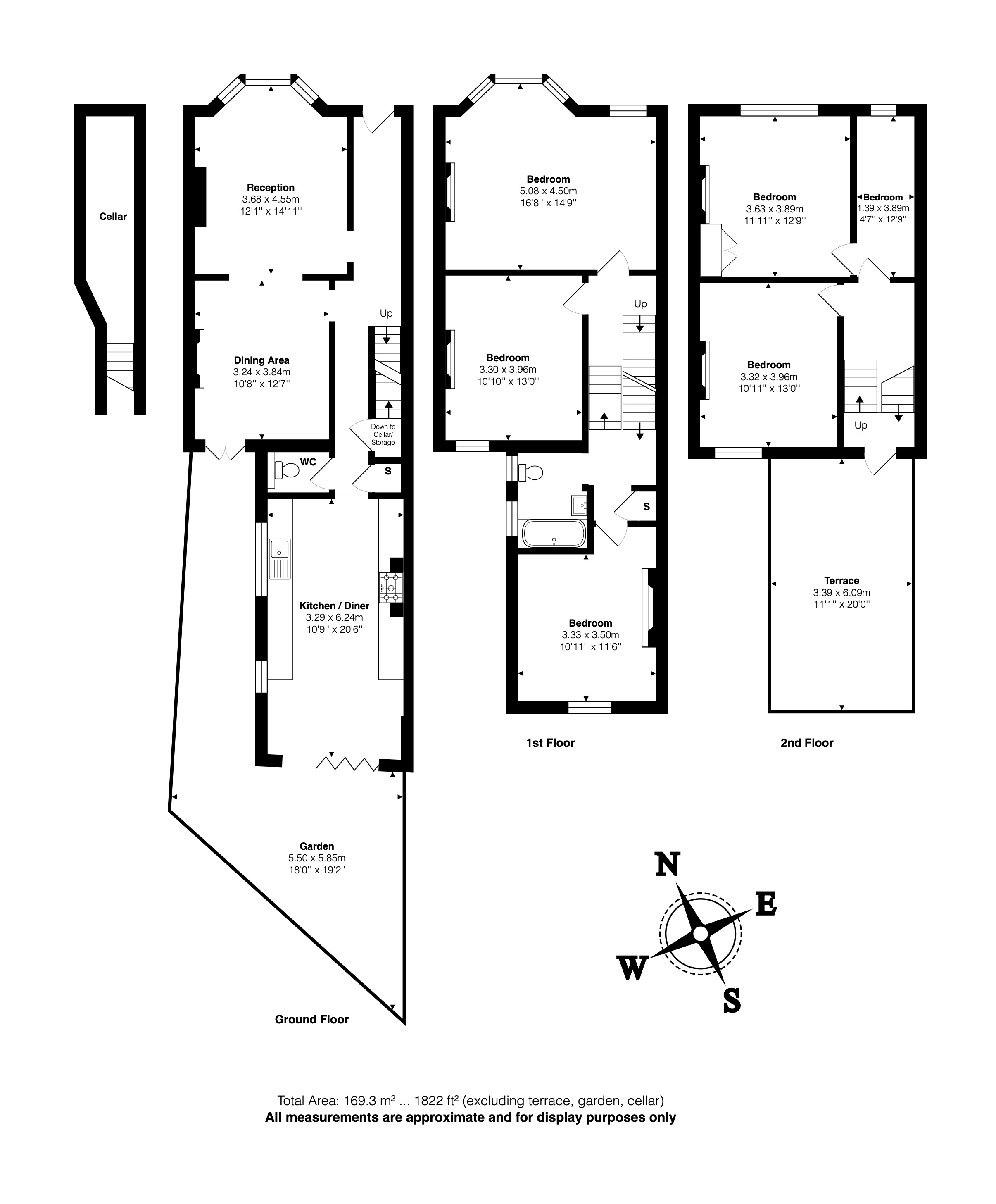 97, Crayford Road, Islington floorplan