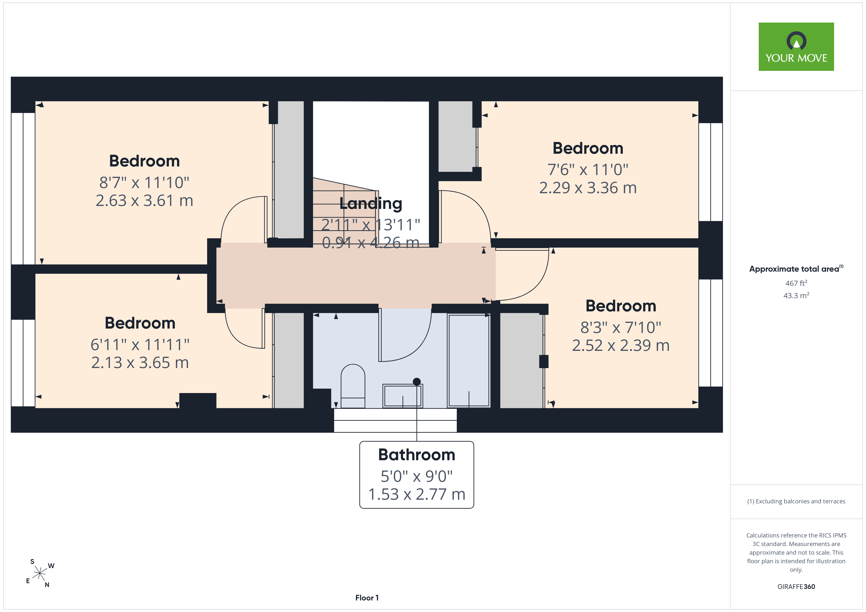 8, Fulmar Road, Havering floorplan