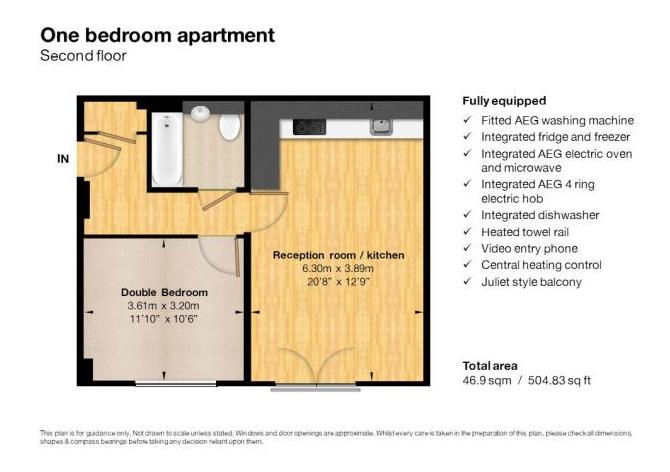 1 Bedrooms Flat to rent in Campbell Road, London E3