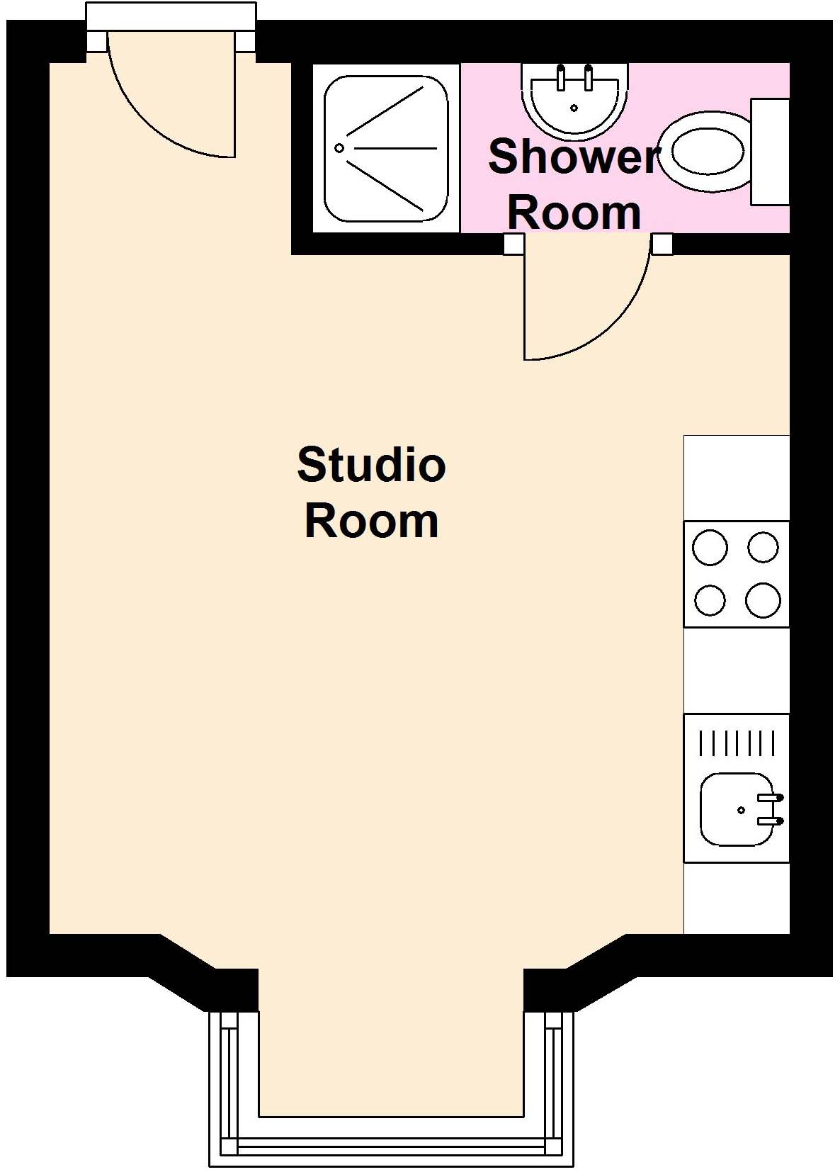 0 Bedrooms Studio to rent in Arundel Road, Croydon, Surrey CR0