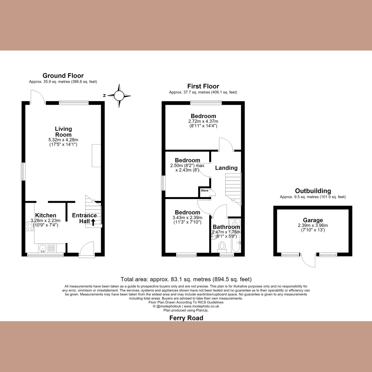 88, Ferry Road, Hockley floorplan