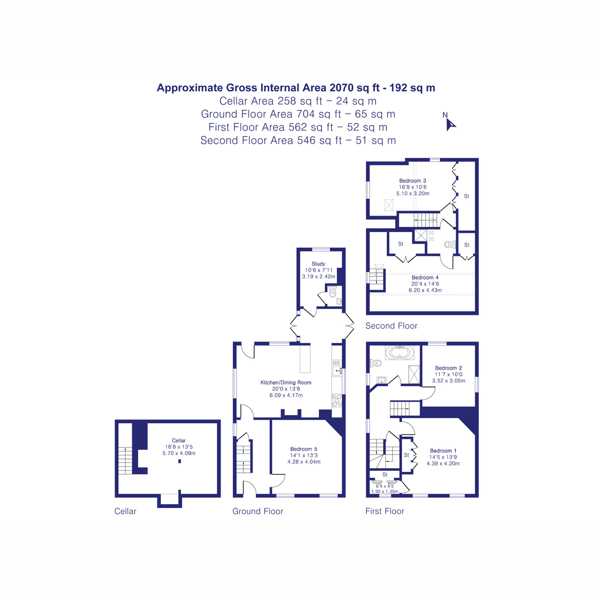 25, Church Street, Quainton floorplan