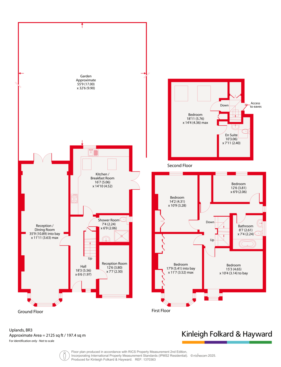 3, Uplands, Kent floorplan