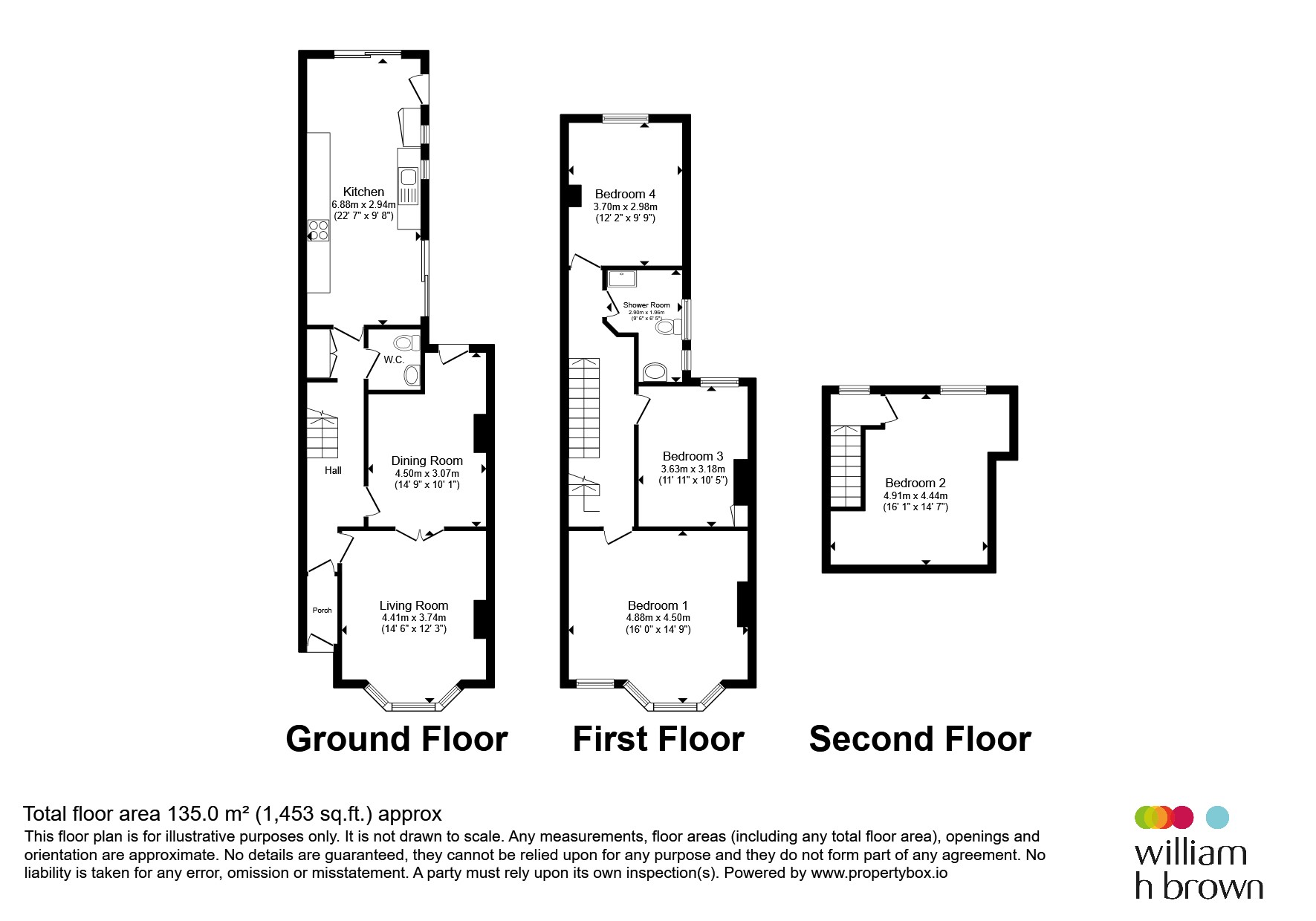 59, Harlestone Road, Northampton floorplan