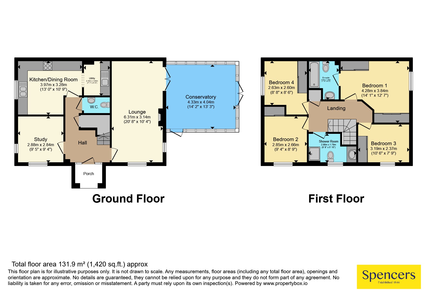15, Market Garden Close, Leicester floorplan