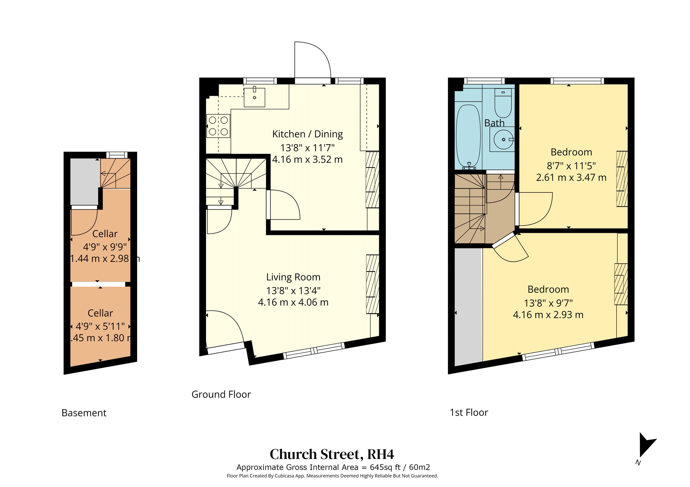 34, Church Street, Surrey floorplan