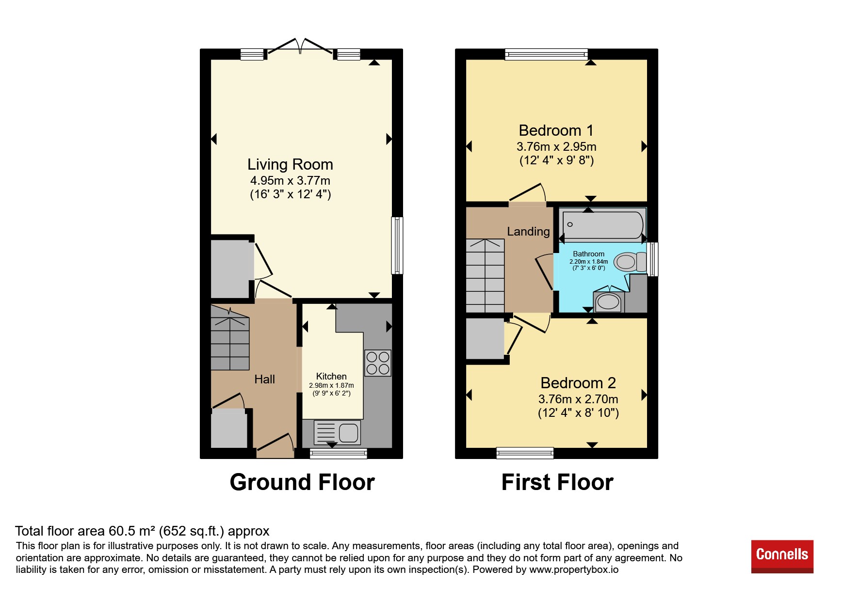 10, Six Penny Close, Edenbridge floorplan