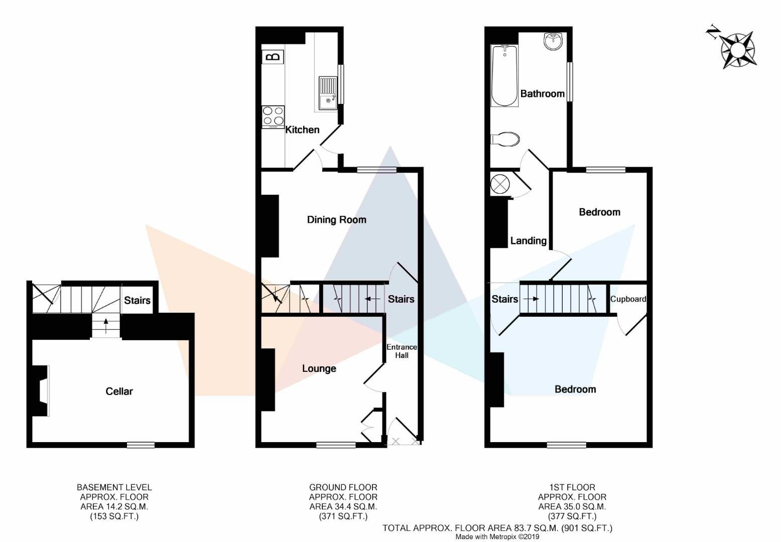 2 Bedrooms End terrace house for sale in St. Dunstans Street, Canterbury CT2