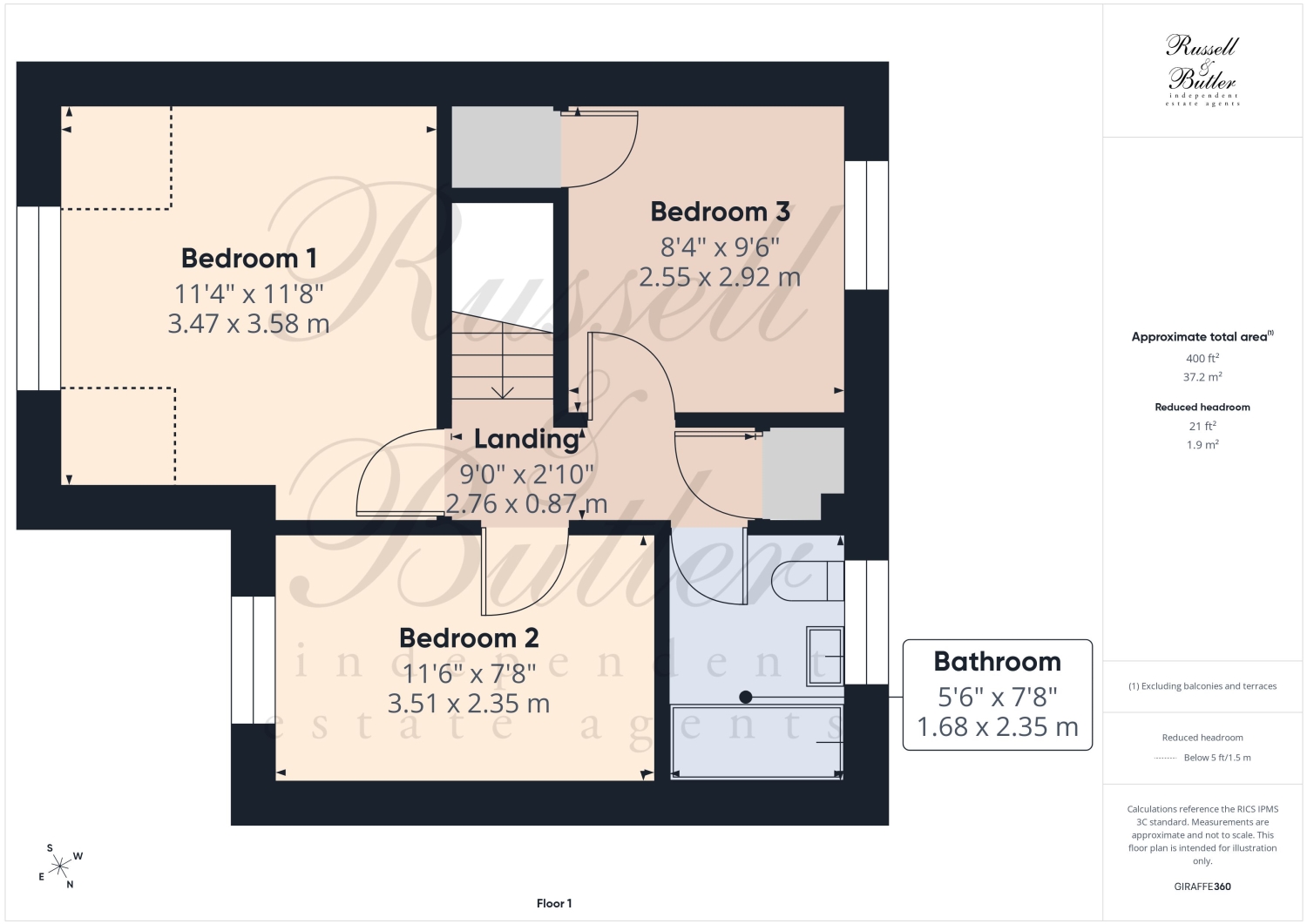 45, Moorhen Way, Buckingham floorplan