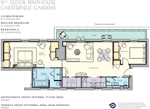 2 Bedrooms Flat to rent in Chesterfield House, Chesterfield Gardens, London W1J