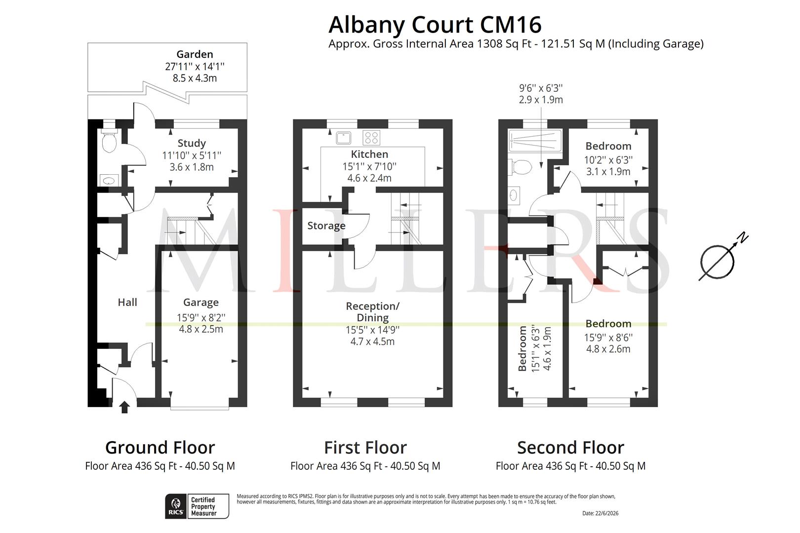 42, Albany Court, Epping floorplan