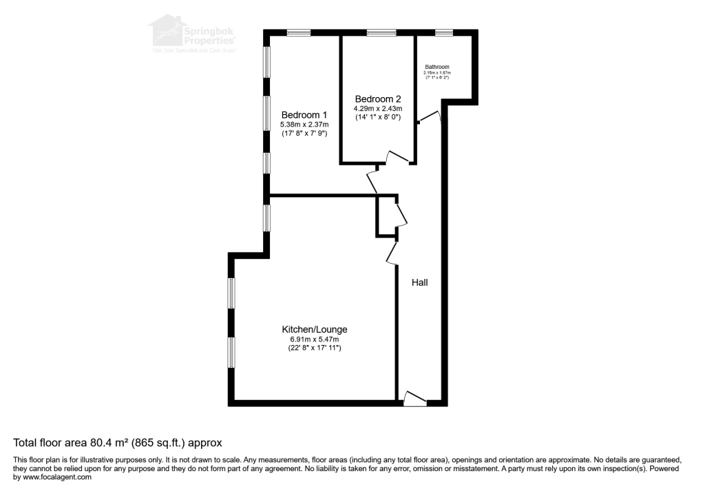 5, Eaton Court, Wallasey floorplan