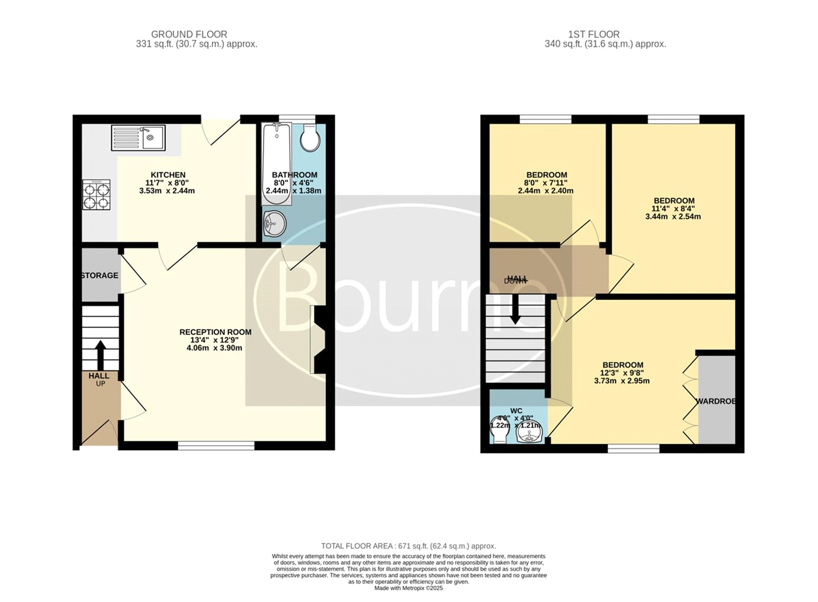 71, Northway, Guildford floorplan