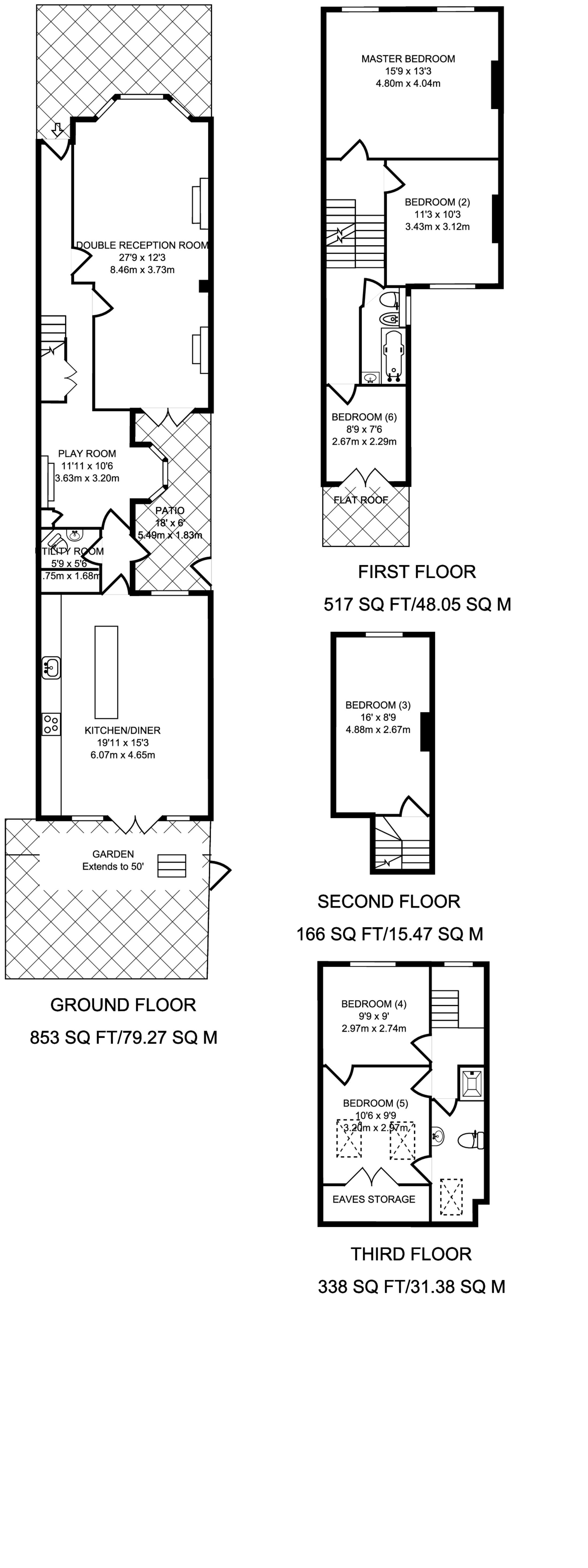 Merton Road, Earlsfield floorplan
