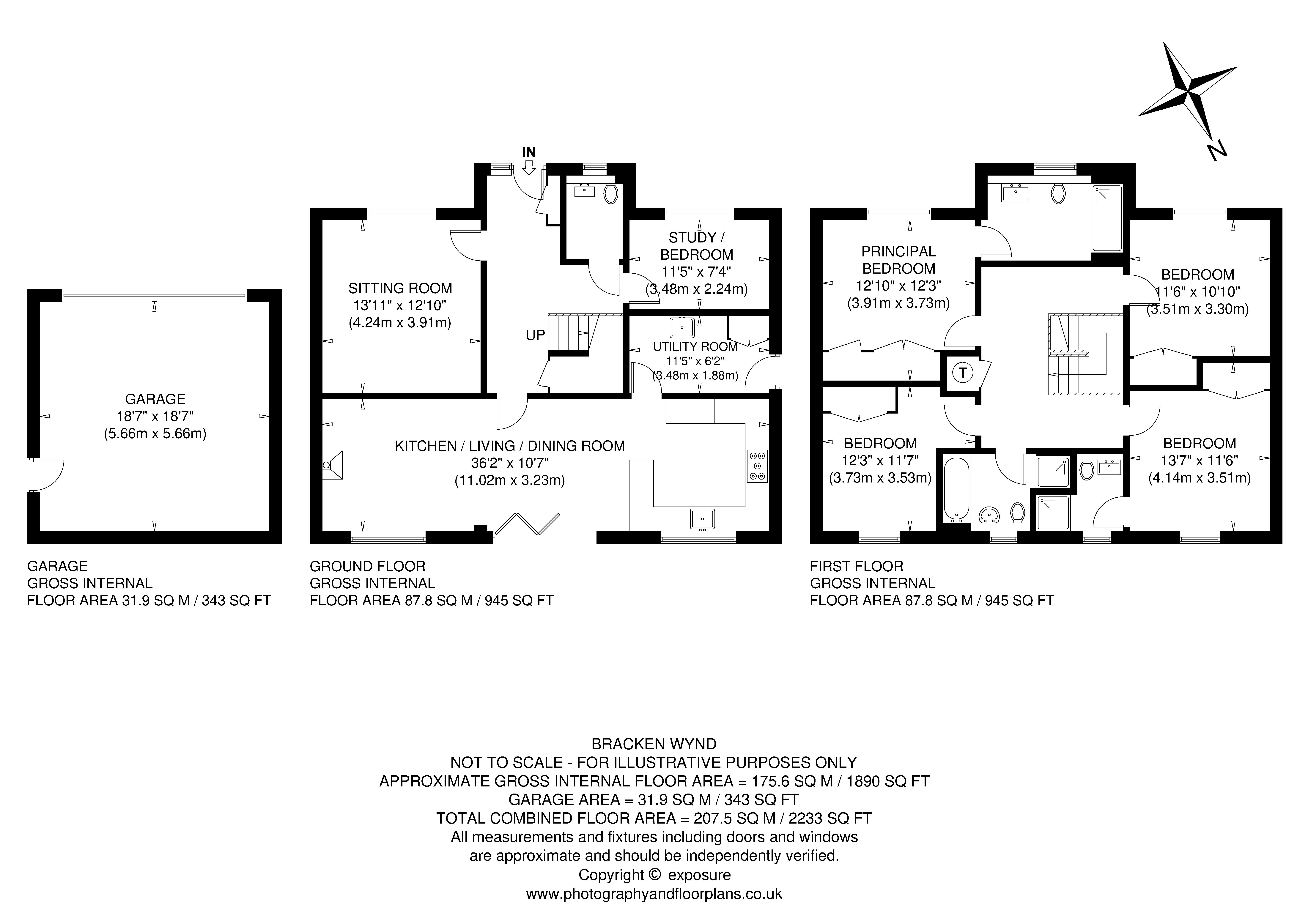 6, Bracken Wynd, Penicuik floorplan