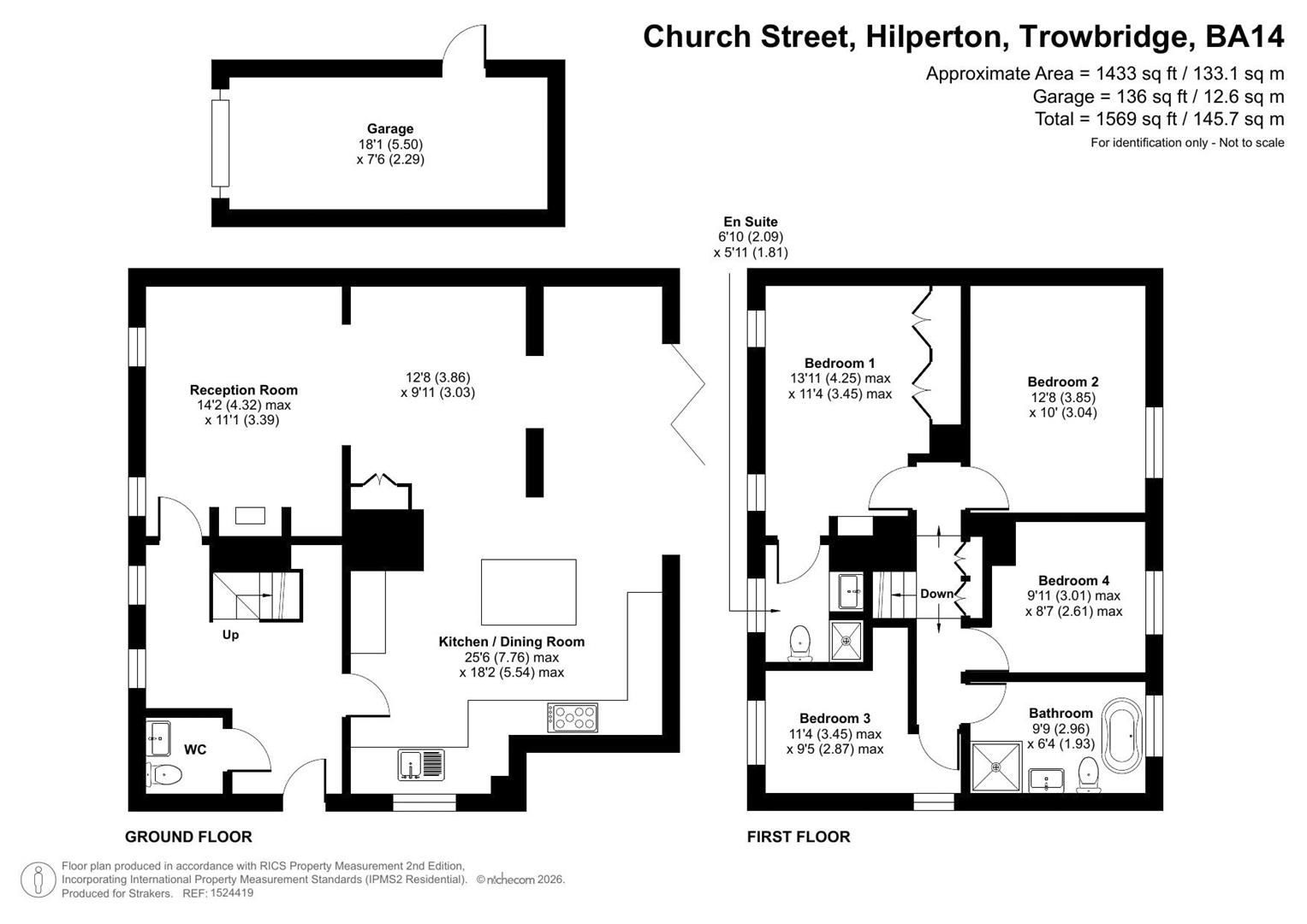 236, Church Street, Trowbridge floorplan