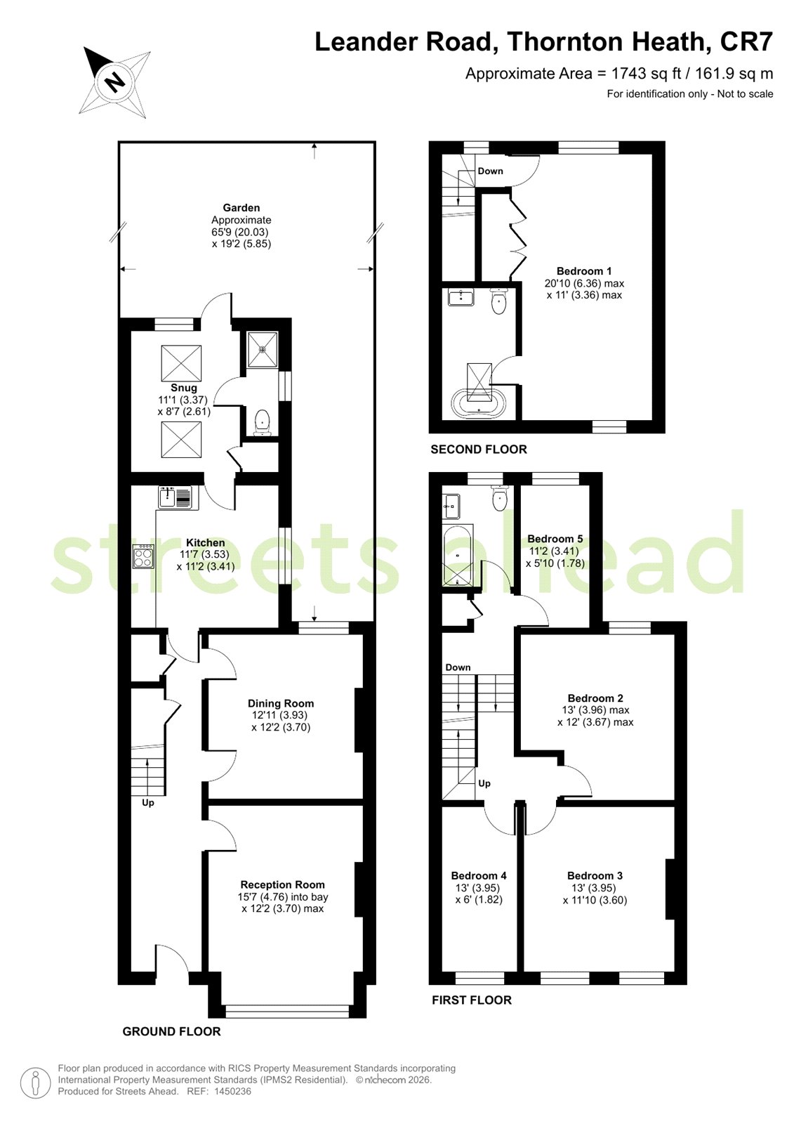 16, Leander Road, Thornton Heath floorplan