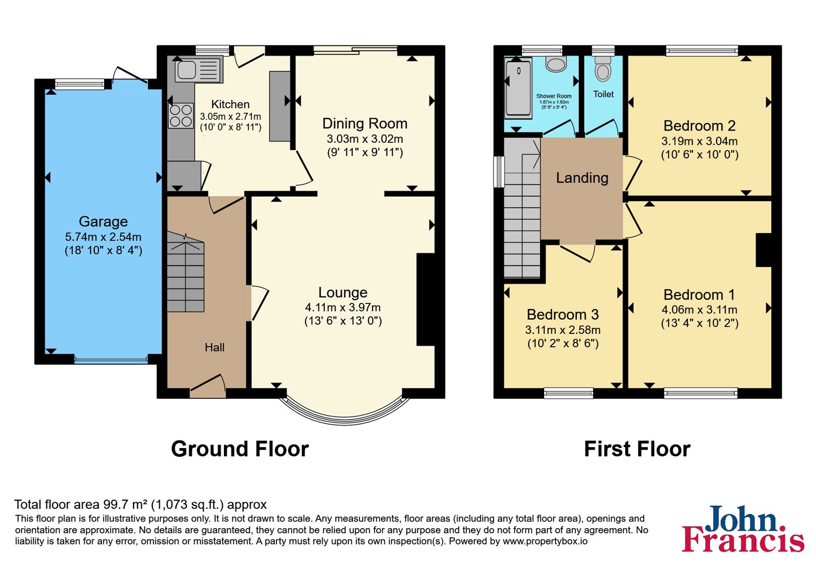 54, Hilltop, Carmarthenshire floorplan