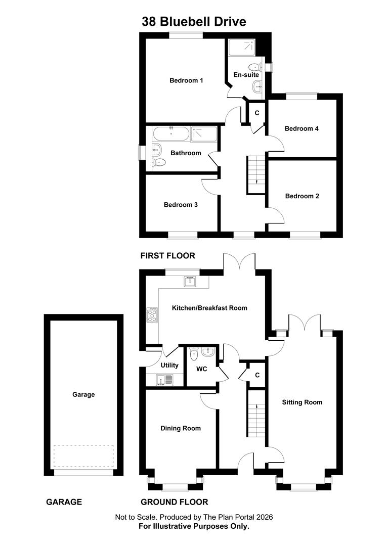 38, Bluebell Drive, Stansted floorplan