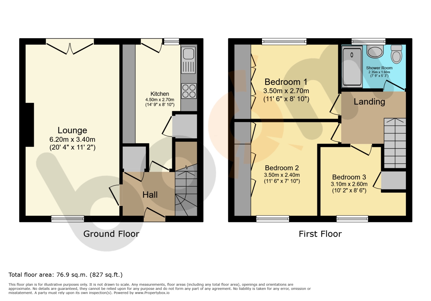 146, Erskinefauld Road, Paisley floorplan