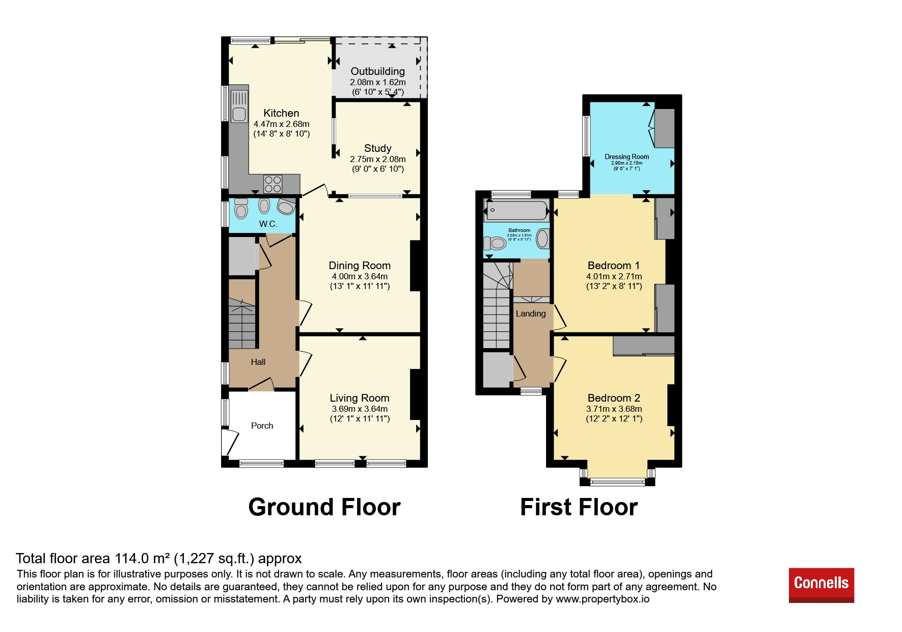 83, Silkmore Lane, Stafford floorplan