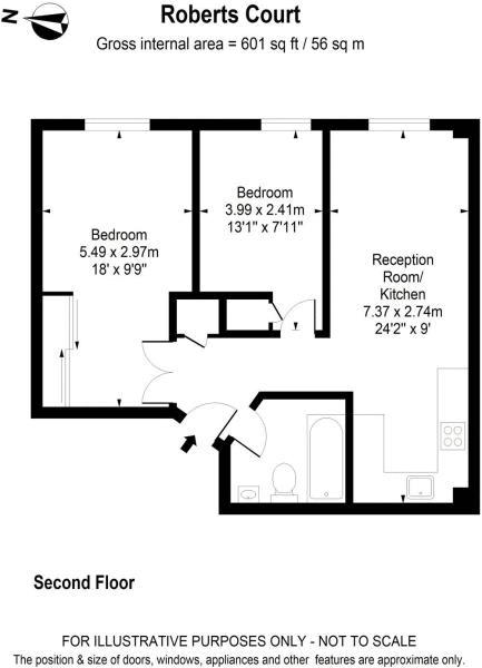 2 Bedrooms Flat to rent in Essex Road, London N1