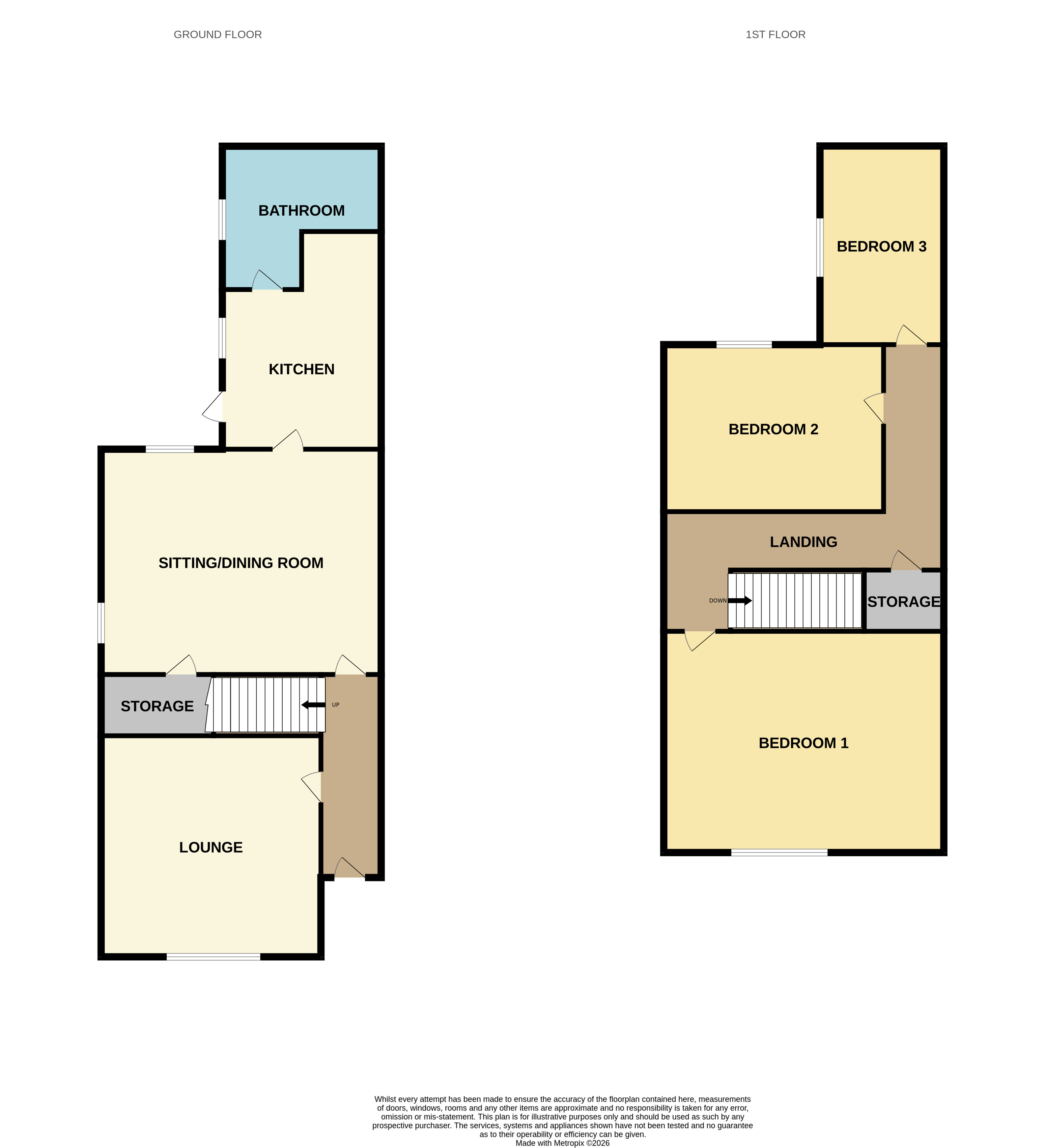 13, Station Road, Swadlincote floorplan