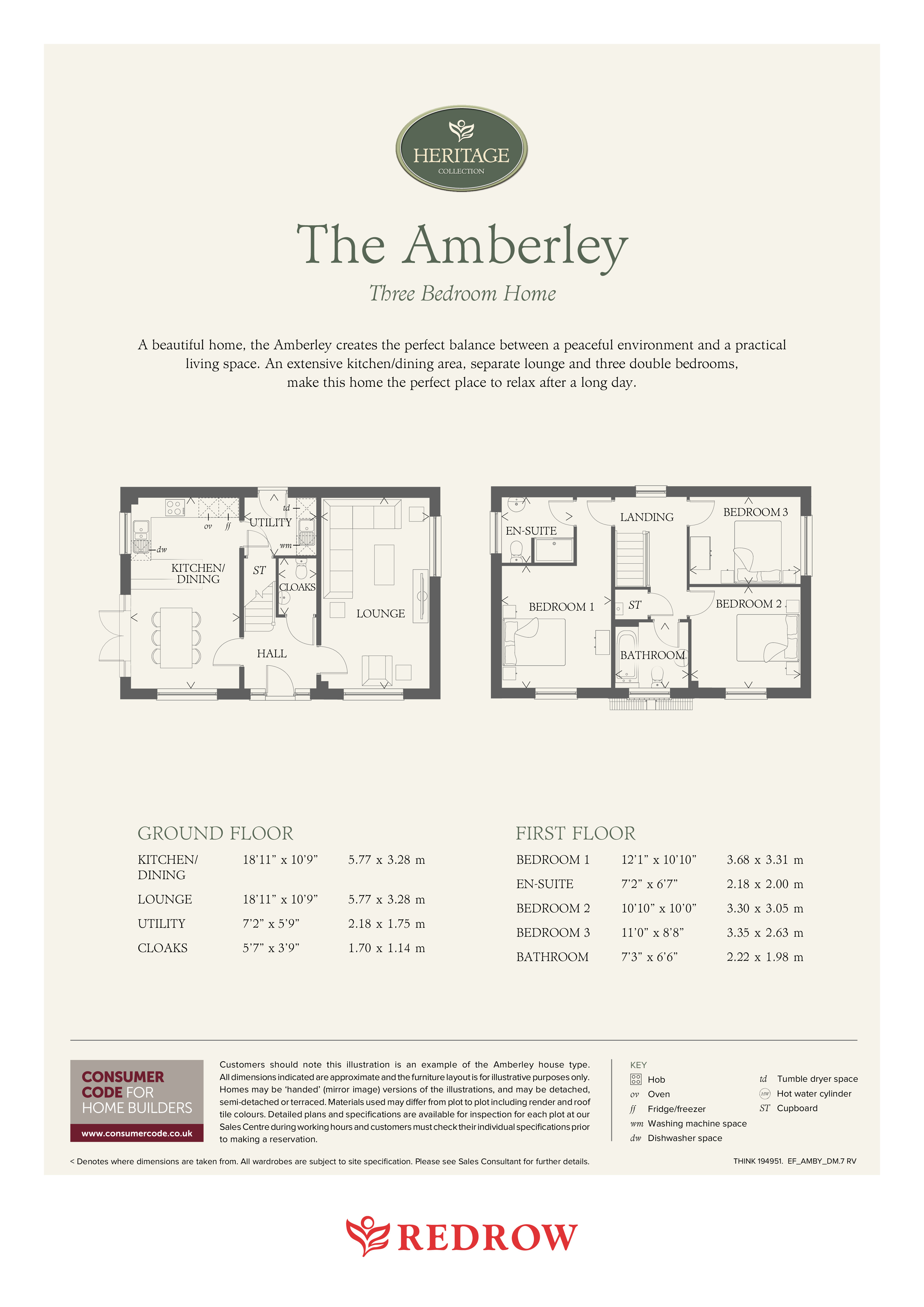 3 Bedrooms Detached house for sale in 