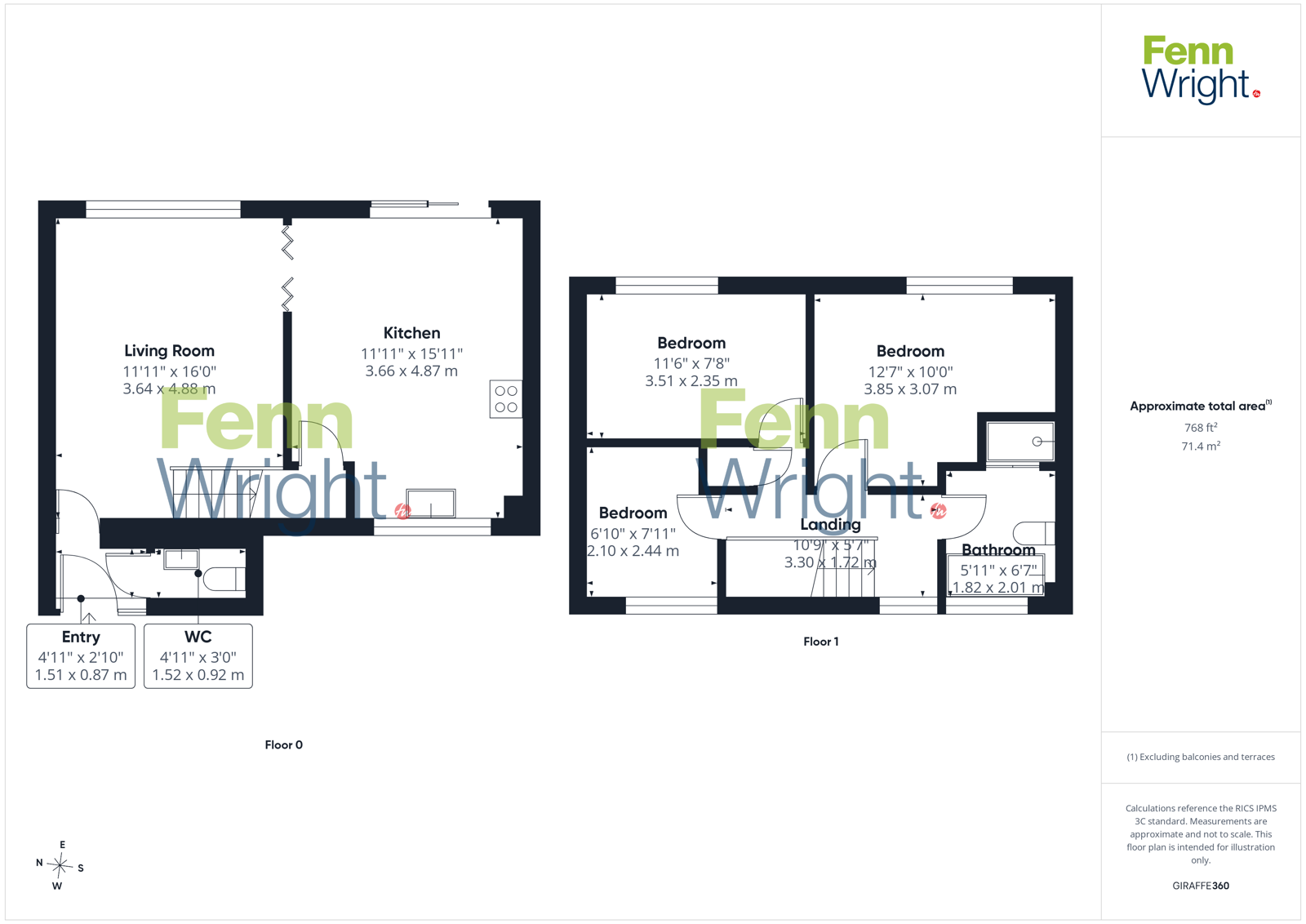 9, Ennerdale Close, Suffolk floorplan