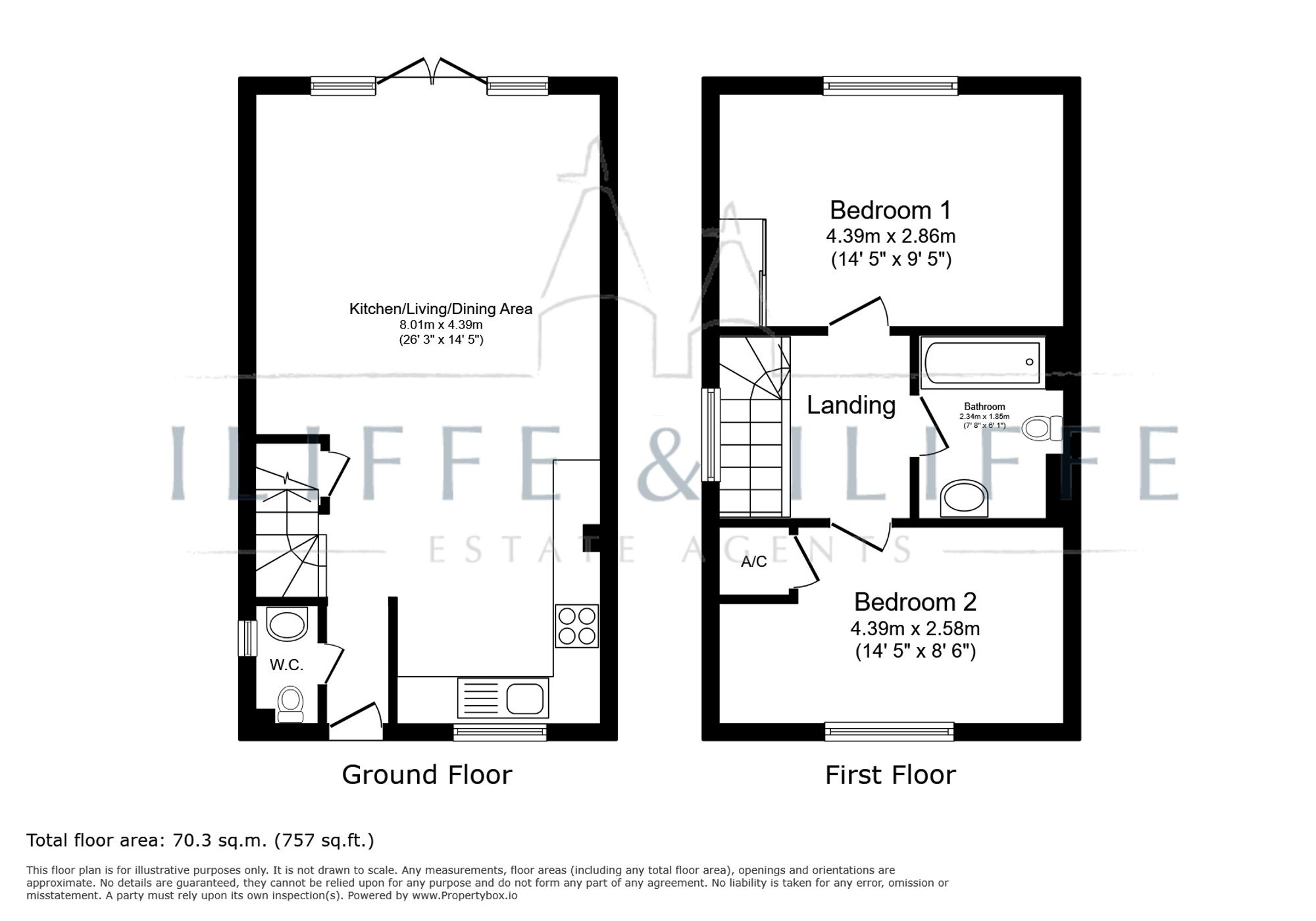1 Arden Close, Faversham floorplan