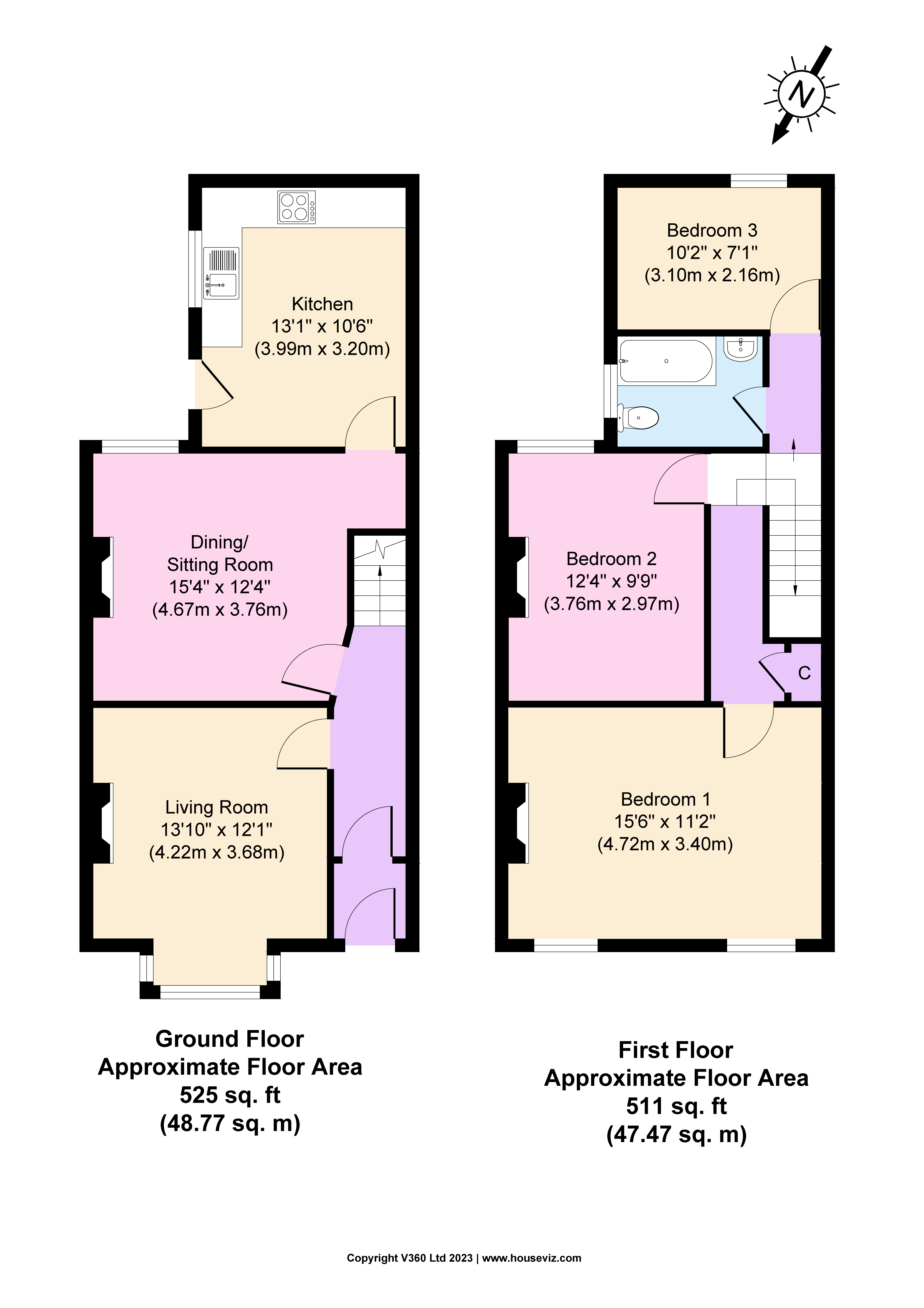 Prospect Vale, Wallasey floorplan