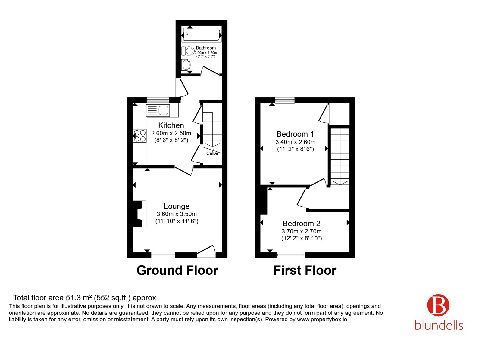 24, Jarrow Road, Sheffield floorplan