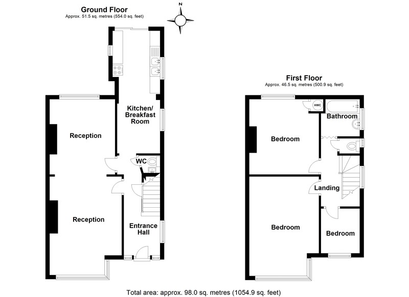 3 Bedrooms Semi-detached house for sale in Holyrood Road, New Barnet, New Barnet EN5