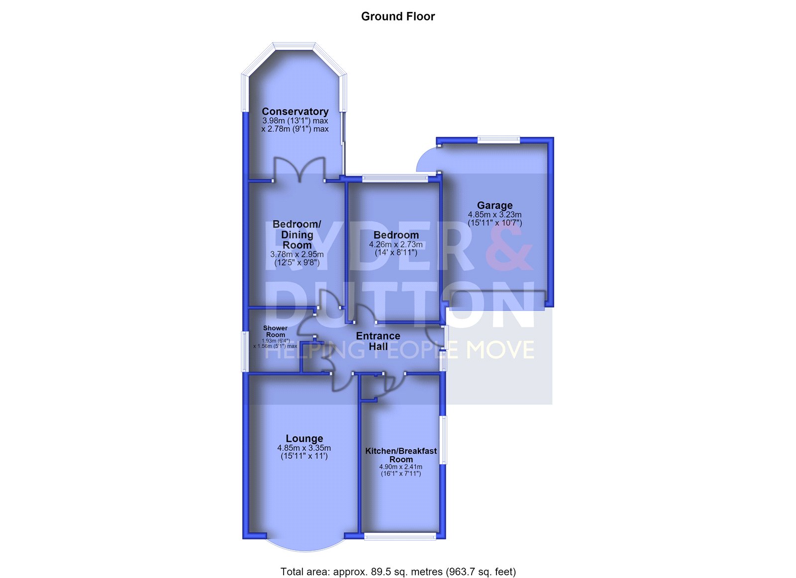 30, Lower Hey Lane, Mossley floorplan