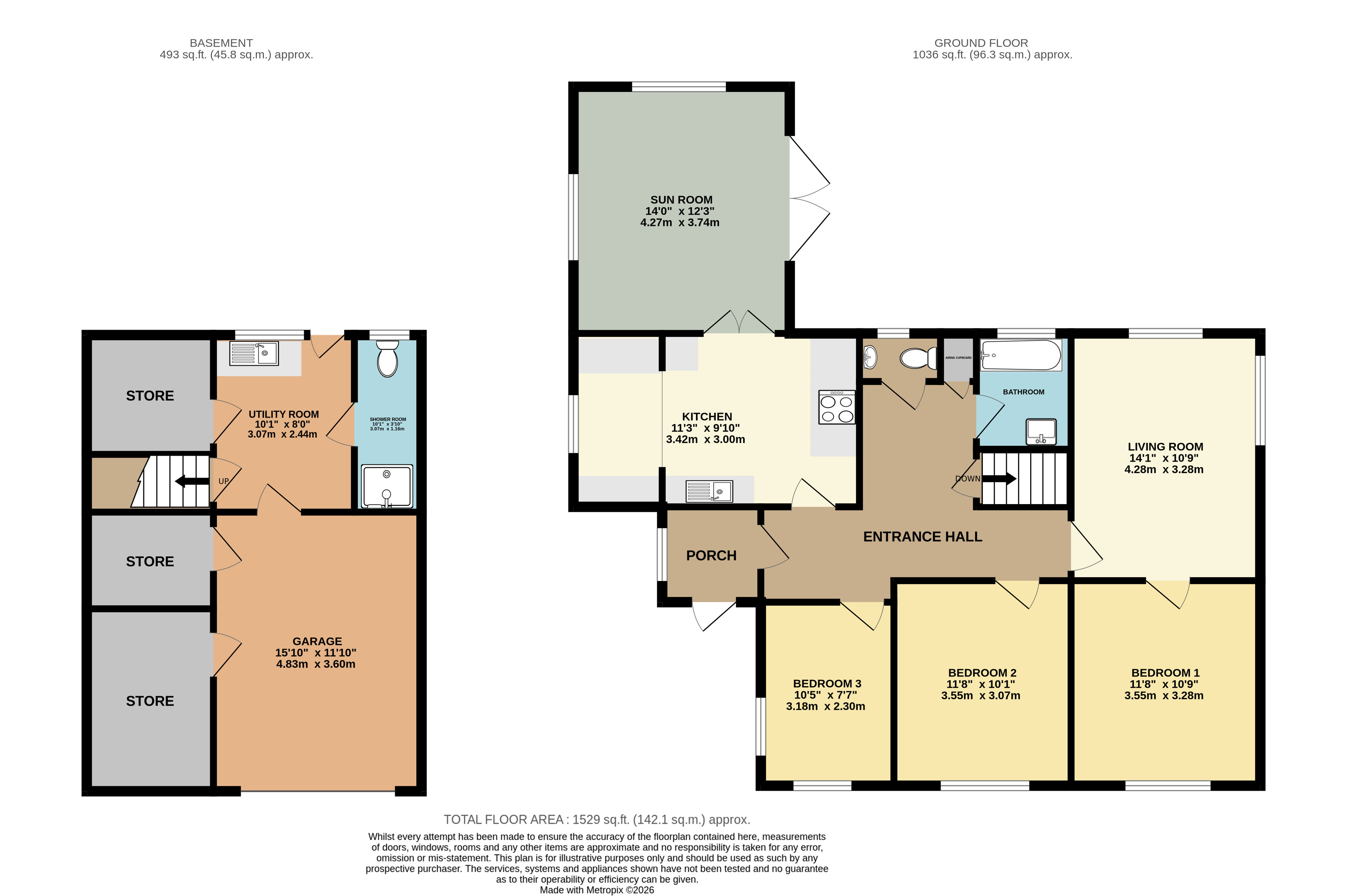 2 North View Hill, Bideford Devon, Devon floorplan