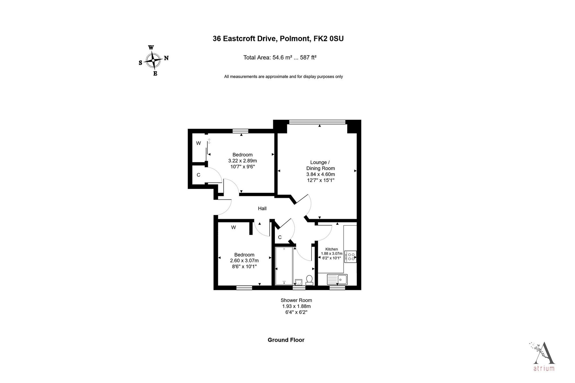 36 Eastcroft Drive, Falkirk floorplan