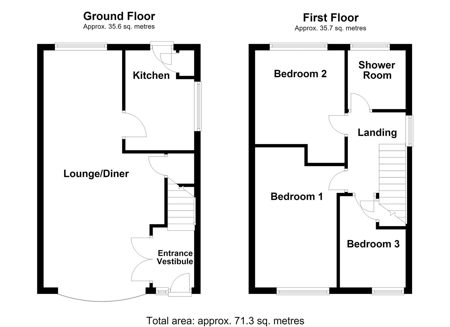 27, Noon Close, Wakefield floorplan