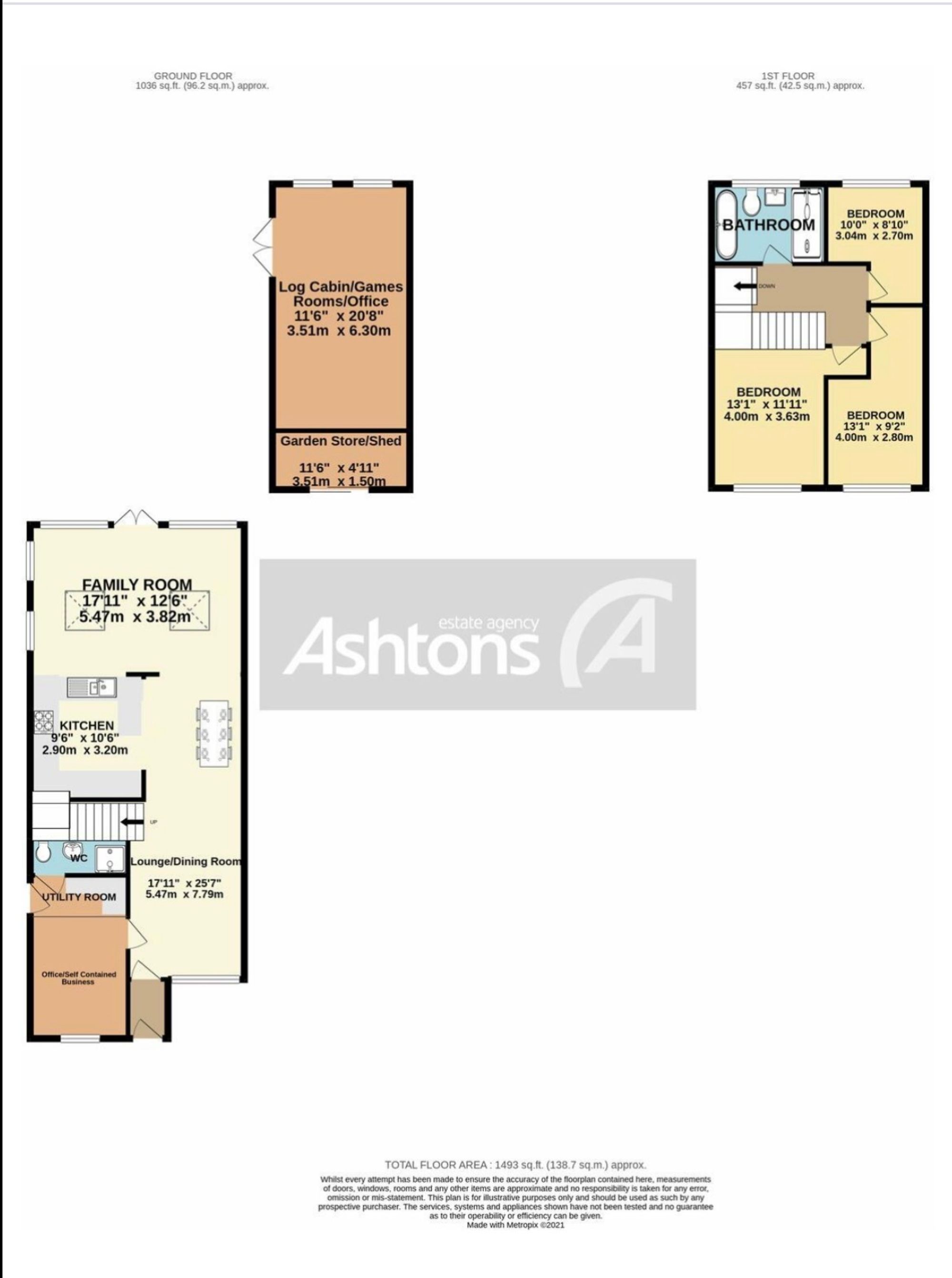 250 Bryn Road, Wigan floorplan