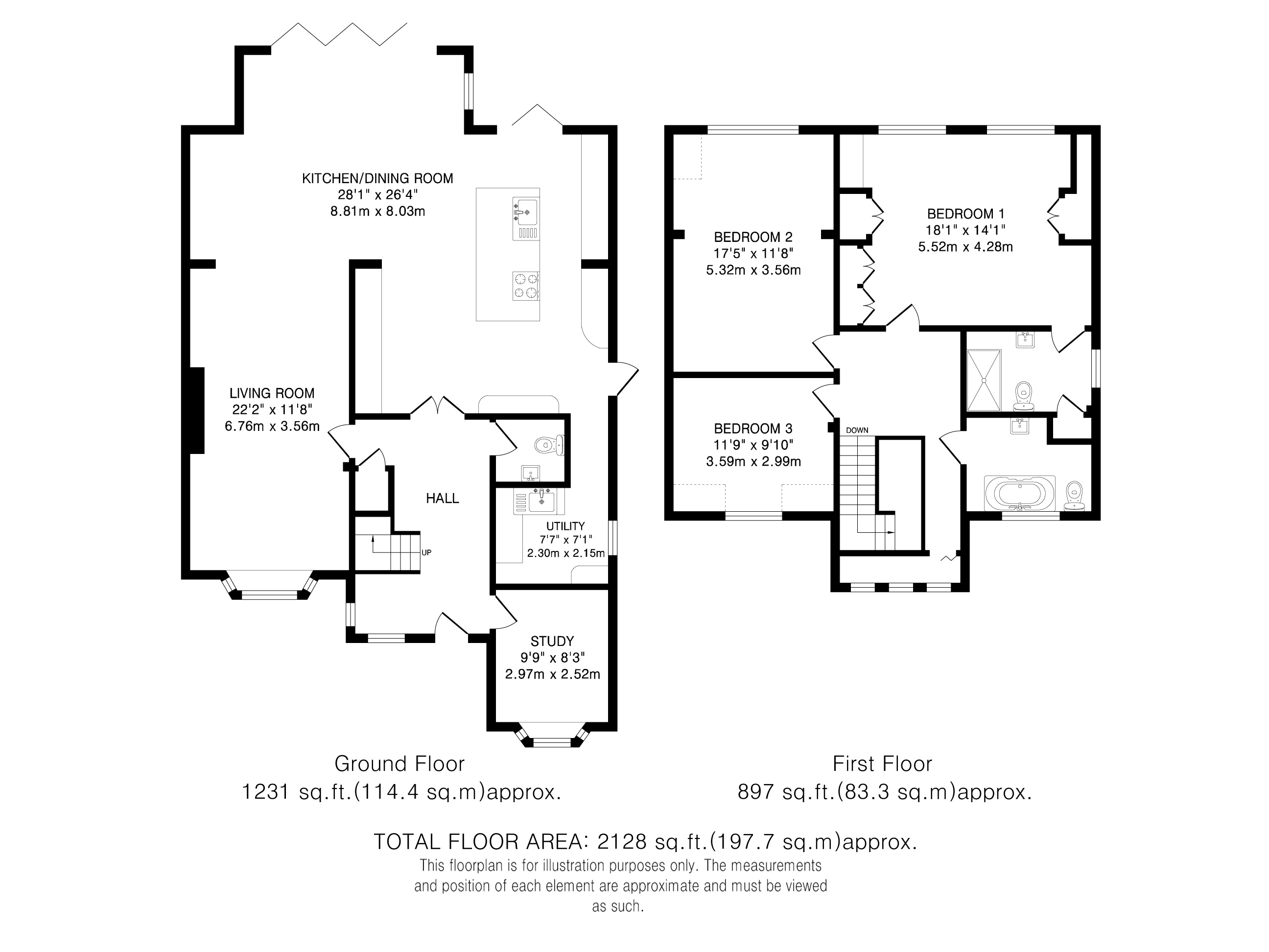 4A, The Drive, Hertfordshire floorplan