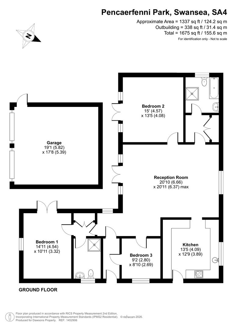34, Pencaerfenni Park, Swansea floorplan