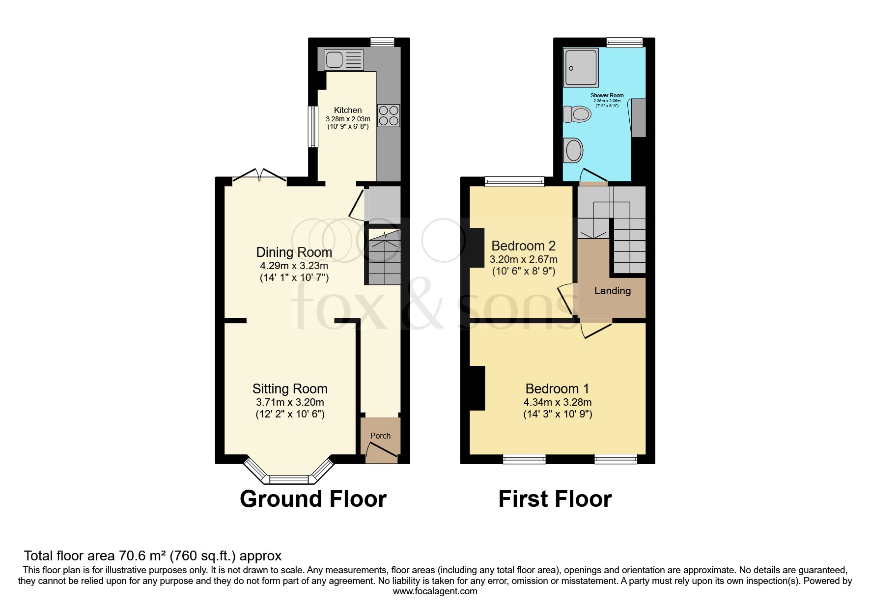 27, Leslie Street, Eastbourne floorplan