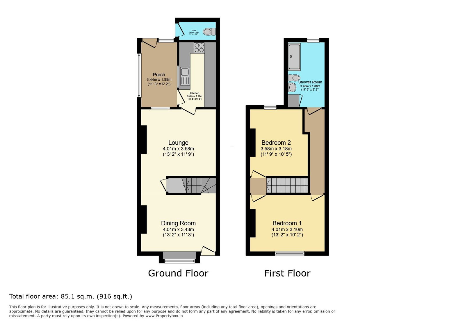 11, Newport Avenue, Selby floorplan
