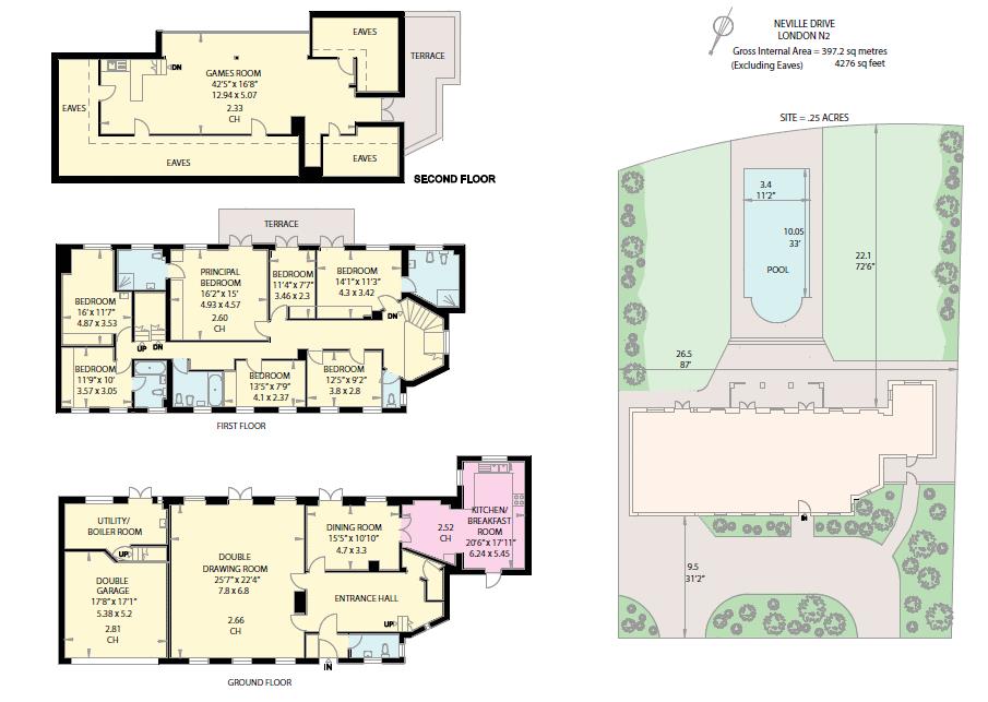 Neville Drive, London N2, 7 bedroom detached house for sale 64830584