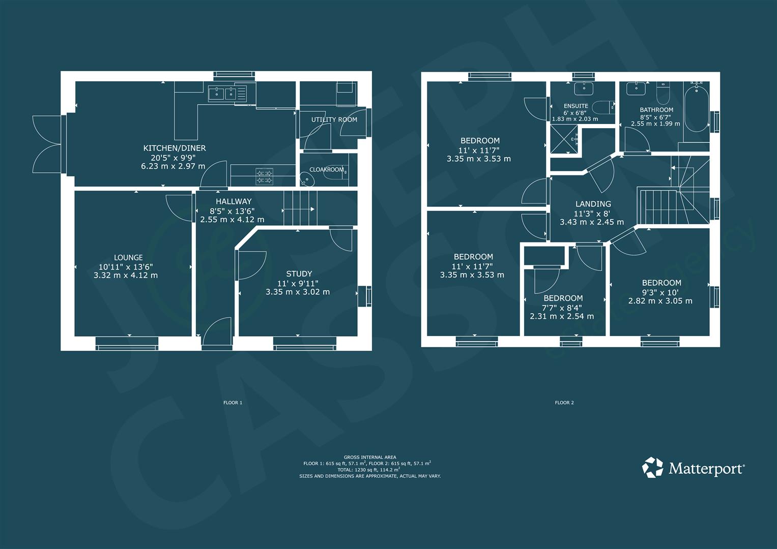 19, Chester Place, Bridgwater floorplan