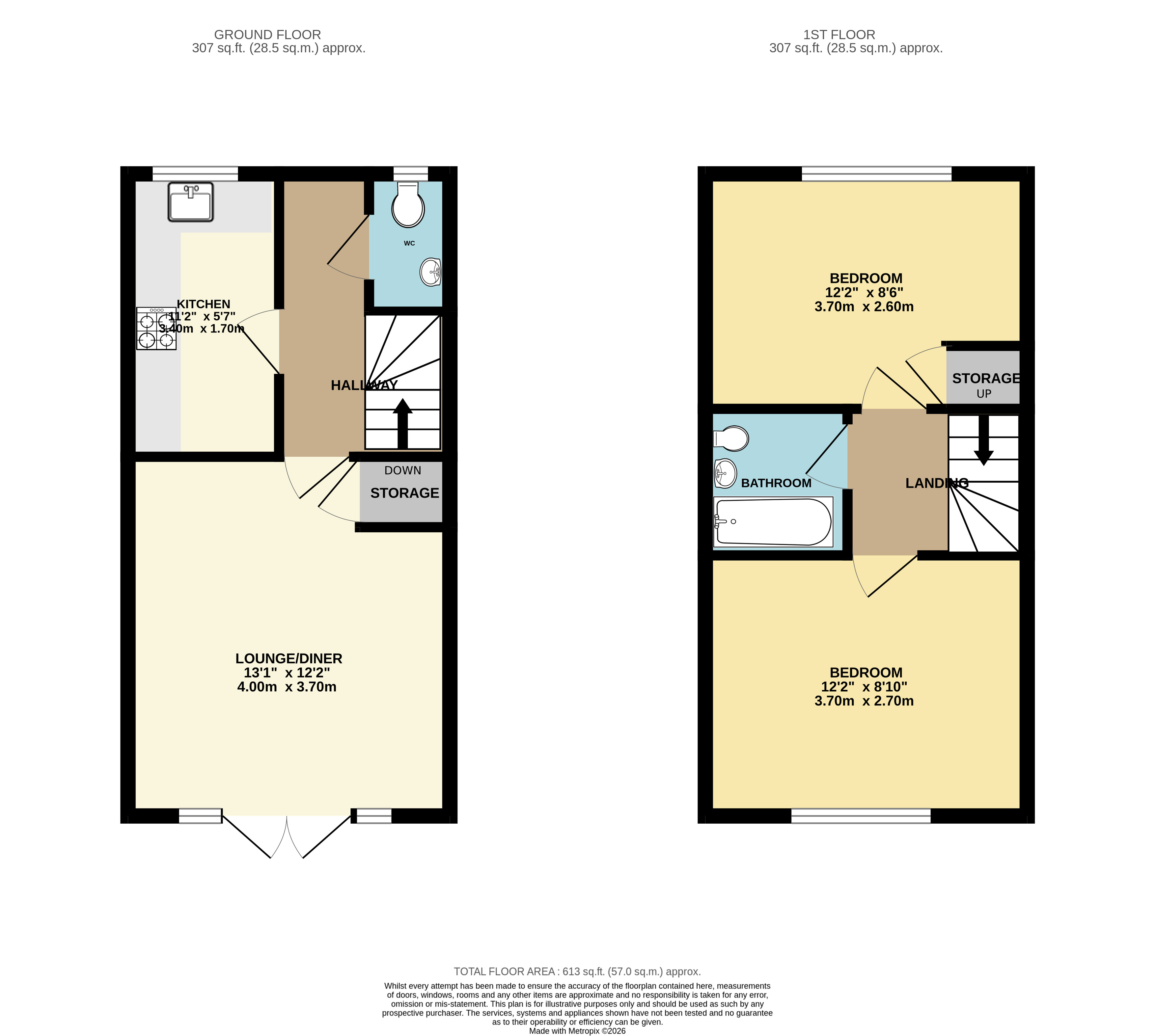 48, Portland Way, Great Blakenham floorplan