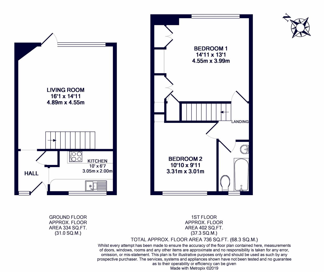 2 Bedrooms Maisonette for sale in North Orbital Road, Denham UB9